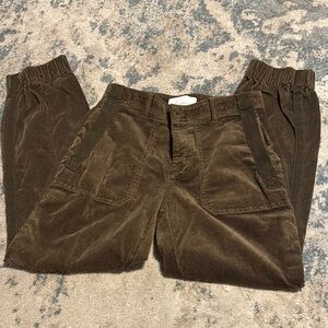 Anthropologie Corduroy Brown Pants Classic Texture